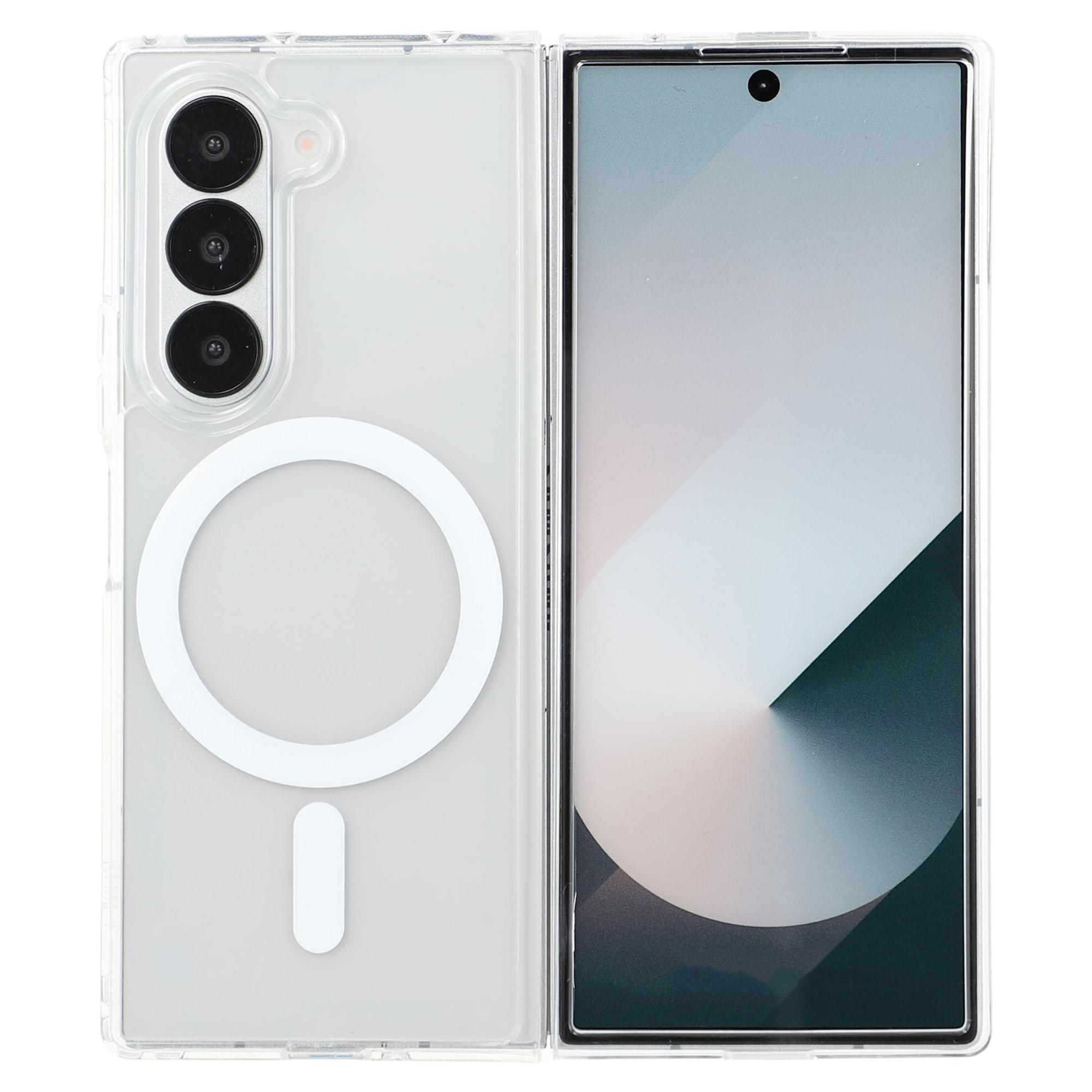 

Чохол для Samsung Galaxy Z Fold6 5G Сумісний з MagSafe Прозорий чохол для телефону з ТПУ+акрилу Type A