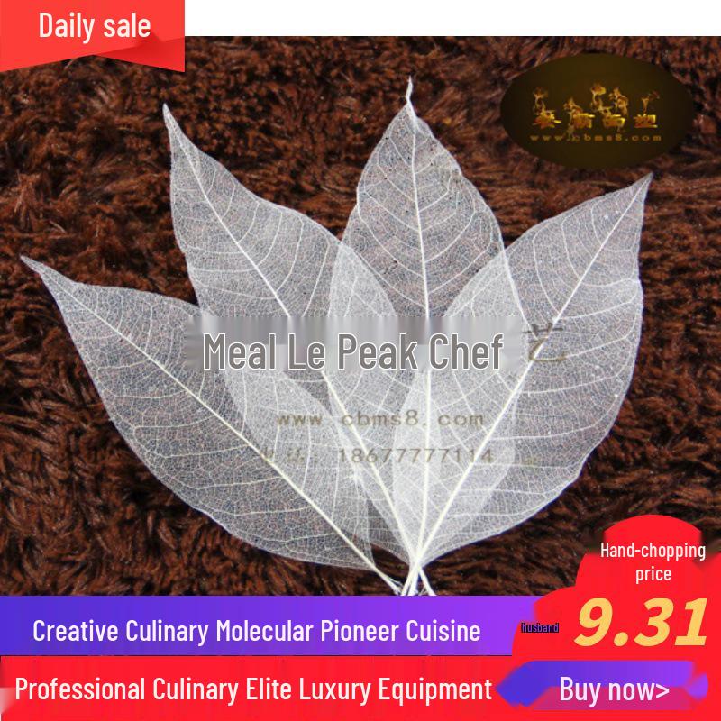 Cicada Wing Leaf Chef s Artistic Culinary Dish Decoration