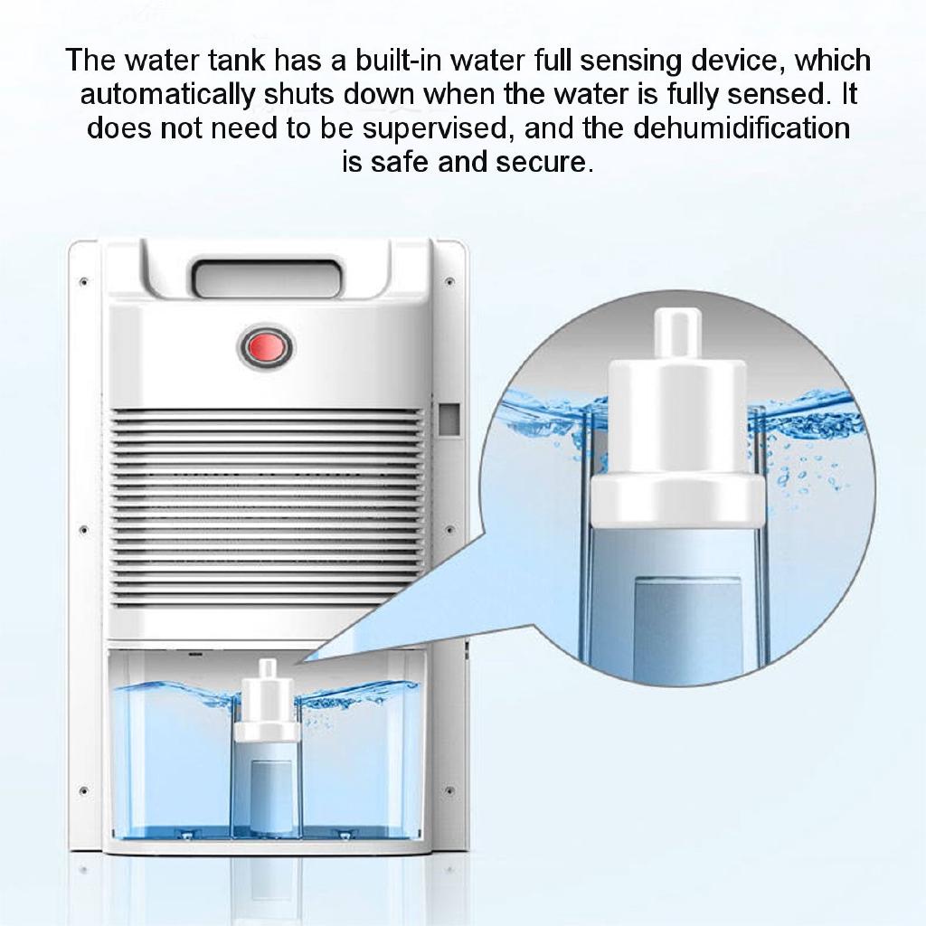 220V 2200ml Smart Dehumidifier LED Screen Air Conditioning Purification Dehumidifiers Air Dryer Machine Bedroom Basement Home