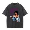 Washed Vintage Rapper Lauryn Hill Album The Miseducation of Lauryn Hill Graphic T Shirts Men Women Hip Hop Oversized T-shirts