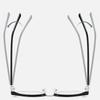 Fashion Square Glasses Anti-blue Light Glasses Men Semi Rimless Eyewear for Women Office Computer Goggle