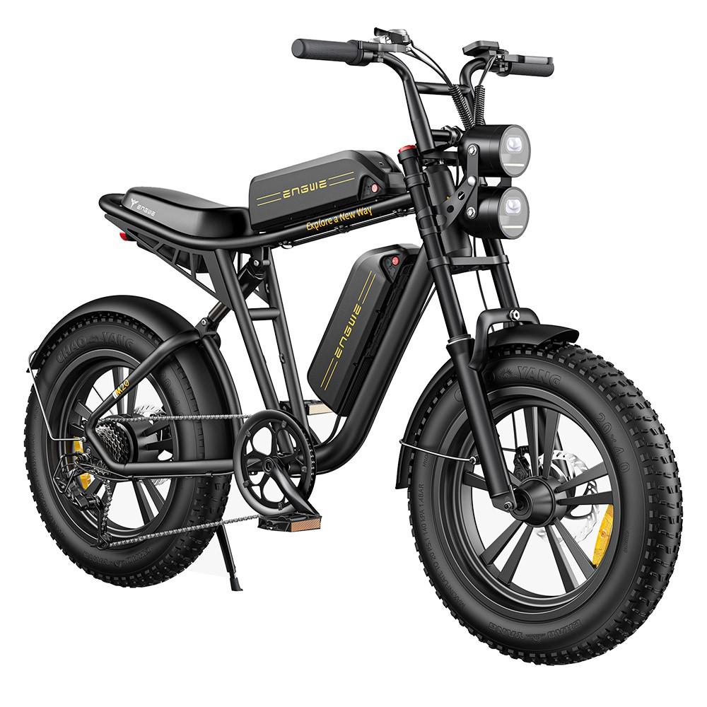 ENGWE M20 2*13Ah Batteries 20*4.0 inch Tires 750W Brushless Motor 45km/h Max Speed Front & Rear Disc Brakes