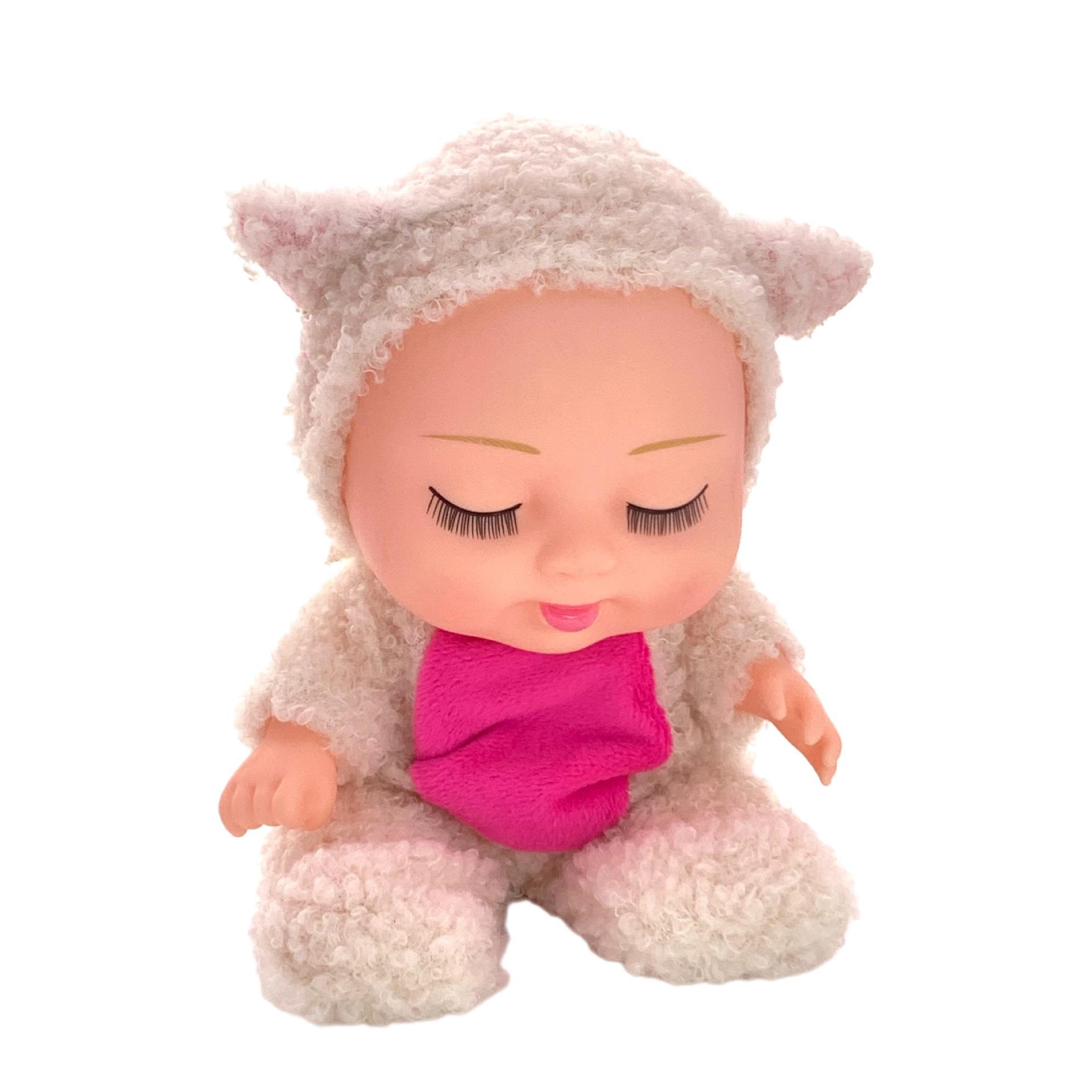 

Реборн Кукла-симуляция Модная Милая Многофункциональная Музыкальная Игрушка для Сна Подарок Sheep