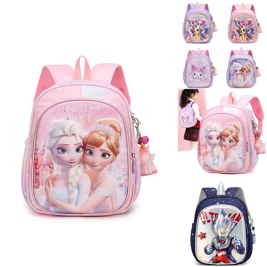 Adorable 3d Hard Shell Children's Backpack Featuring Cartoon Spiderman And My Melody