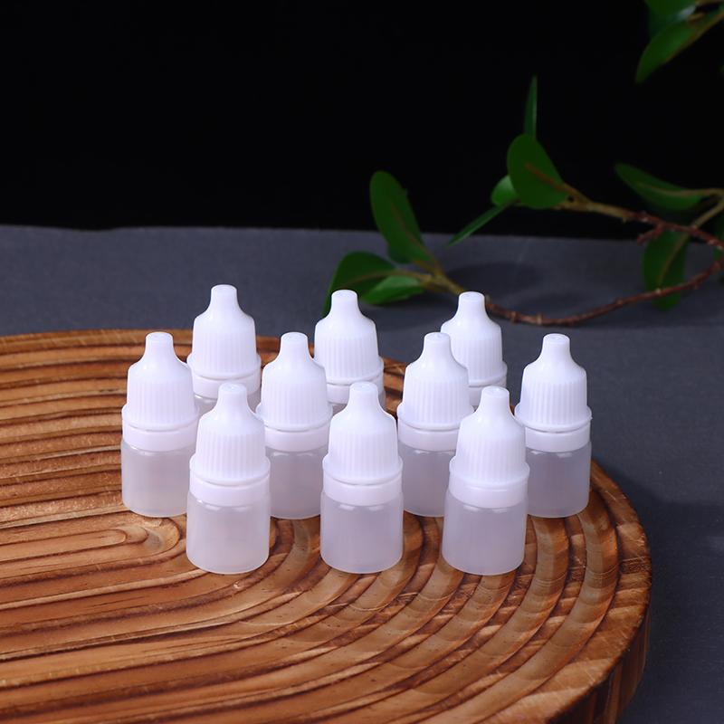 10Pcs 5/10/15/20/30/50Ml Empty Plastic Dropper Bottle Paint Beauty Oil Squeezable Refillable Bottle Cosmetics Storage Bottles