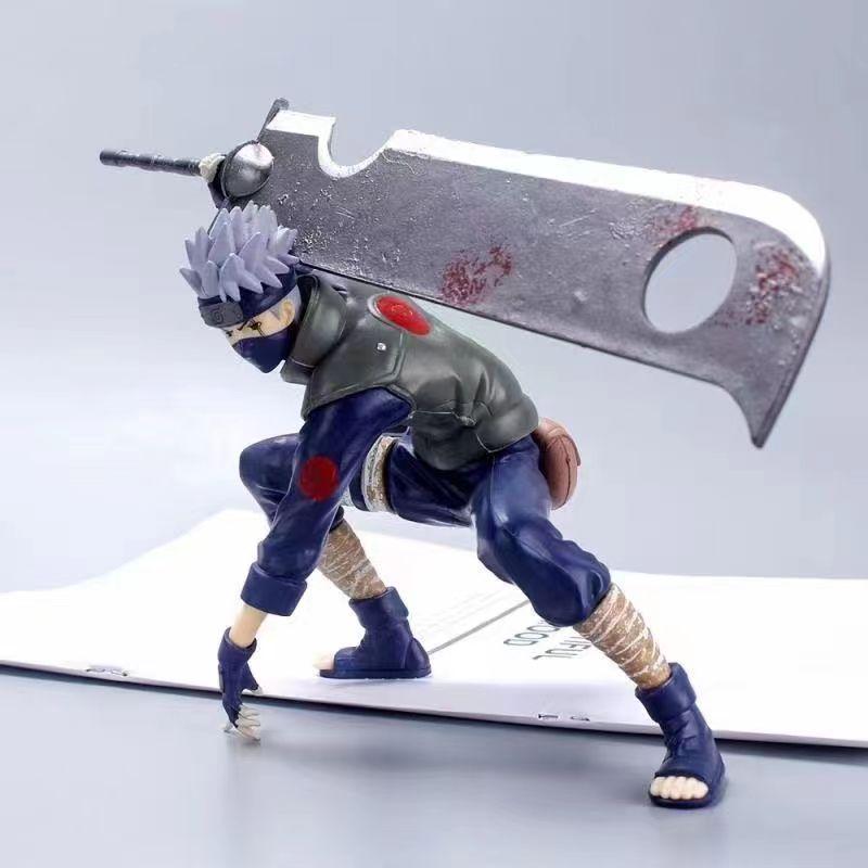 Large Naruto Character Model Personal Collection Desktop Decoration Pvc Material