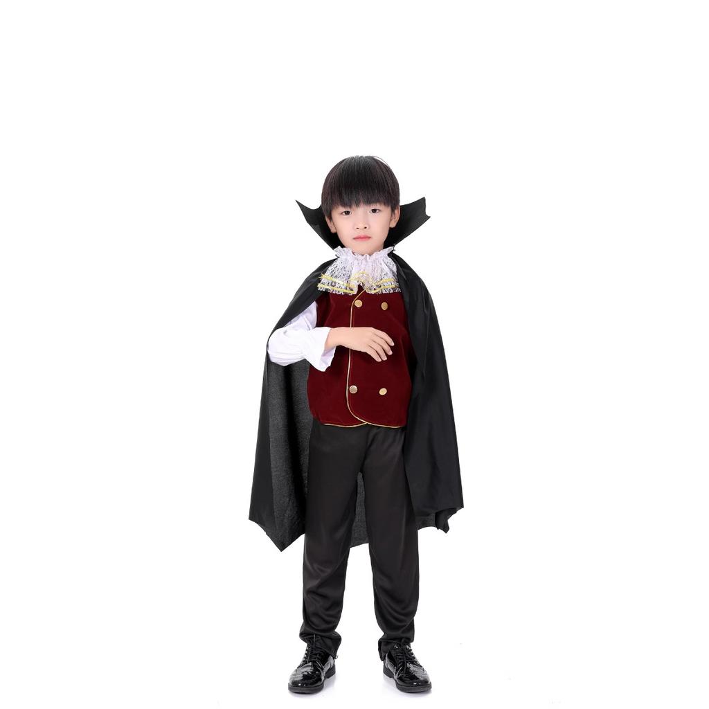 Halloween Children's Costume Horror Vampire Dark Vampire Prince Stage Costume