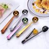2 In 1 Spoon And Bag Clip, Stainless Steel Measuring Scoop, Multifunctional Powder Sealer for Milk Coffee, Airtight Clamp