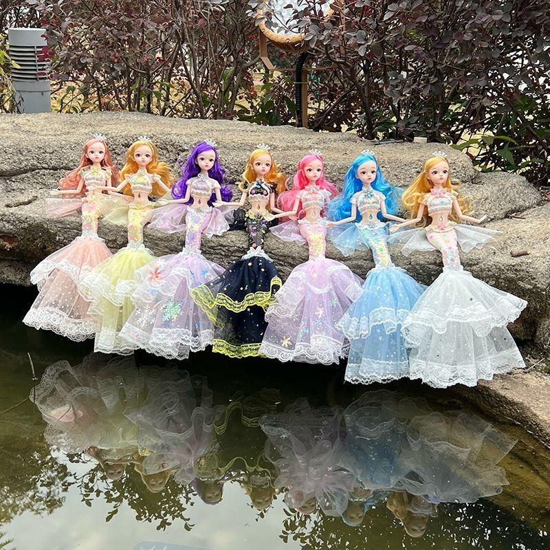 Superior-Grade 45Cm First-Class Colorful First-Class Mermaid Top-Grade Doll First-Class Rainbow Superior-Grade Princess Top-Grade Toy