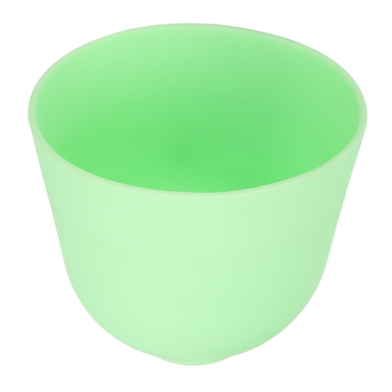 

Миска для змішування обличчя DIY Силіконова чаша для змішування чистого кольору для маски для обличчя Косметичний засіб краси Зелений зелений