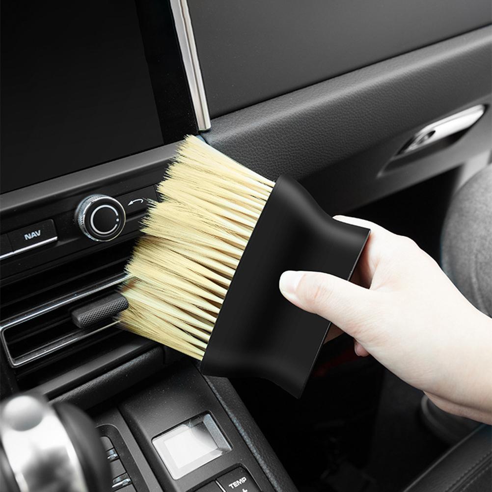 Car Interior Dust Brush Car Cleaning Brush Soft Detailing Brush for Automotive Dashboard Vents