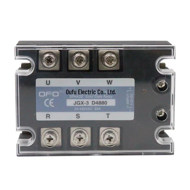 OFO Ou Fu Three-Phase Solid State Relay JGX-3 D4840 A4880 48120 150A DC/AC