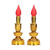 Candle Lamp LED Low Power Consumption Chinese Style Traditional Retro Buddhist Decor LampSingle