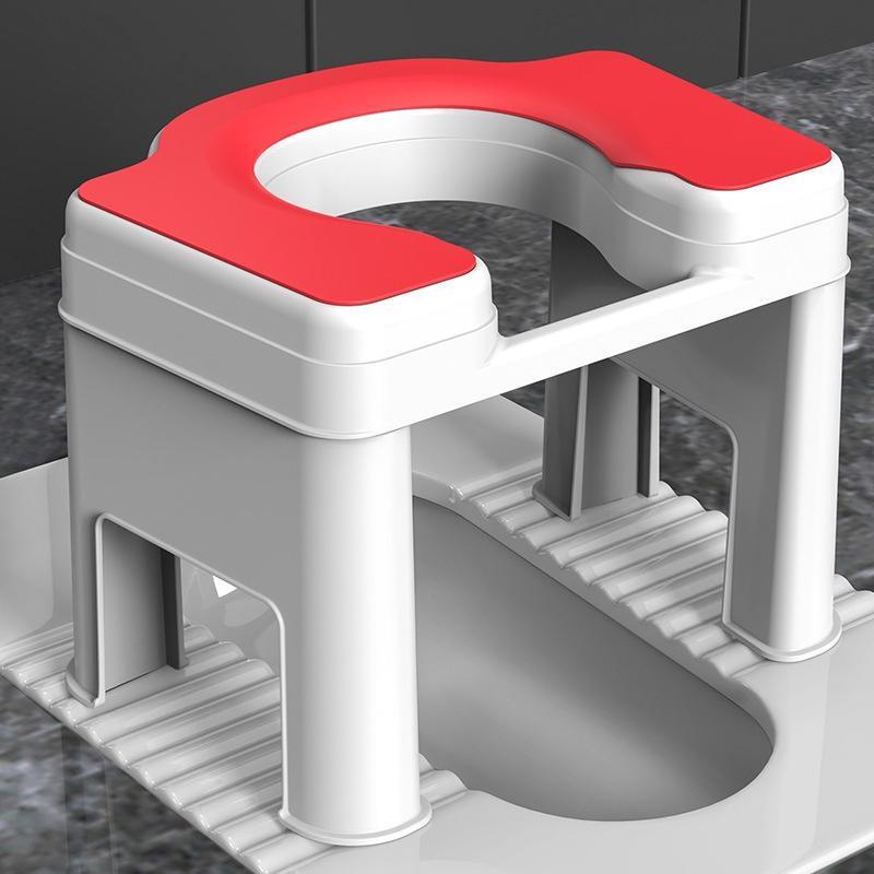 SEE KEAN Movable Bathroom Toilet Stool