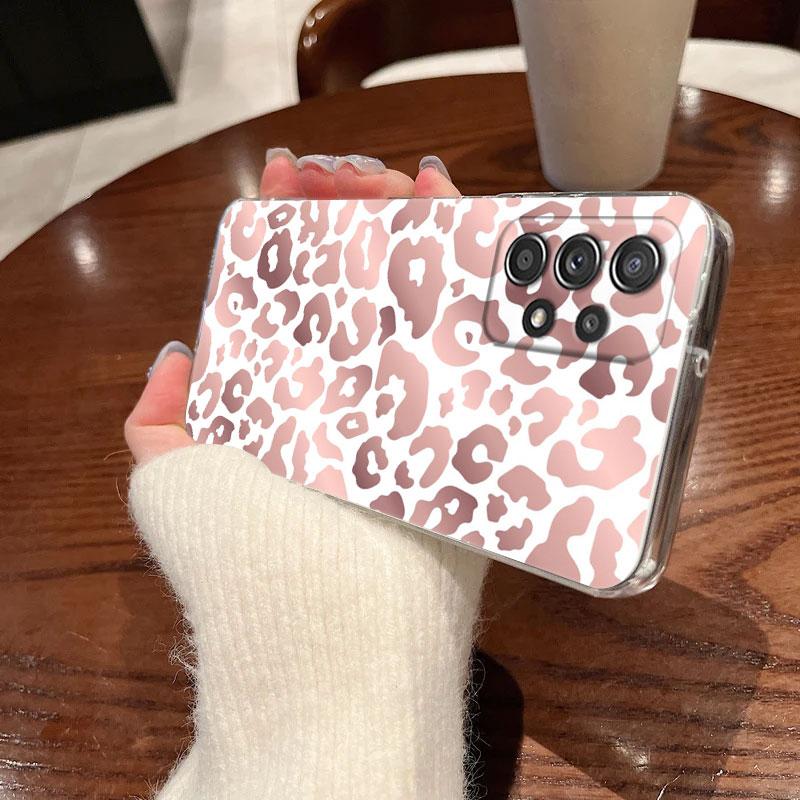 Glitter Hearts Love Grass Leaf Phone Case For Samsung Galaxy A56 A57 A37 A55 A54 A36 A35 A26 A25 A16 A17 A07 A52 A34 A53 Cover
