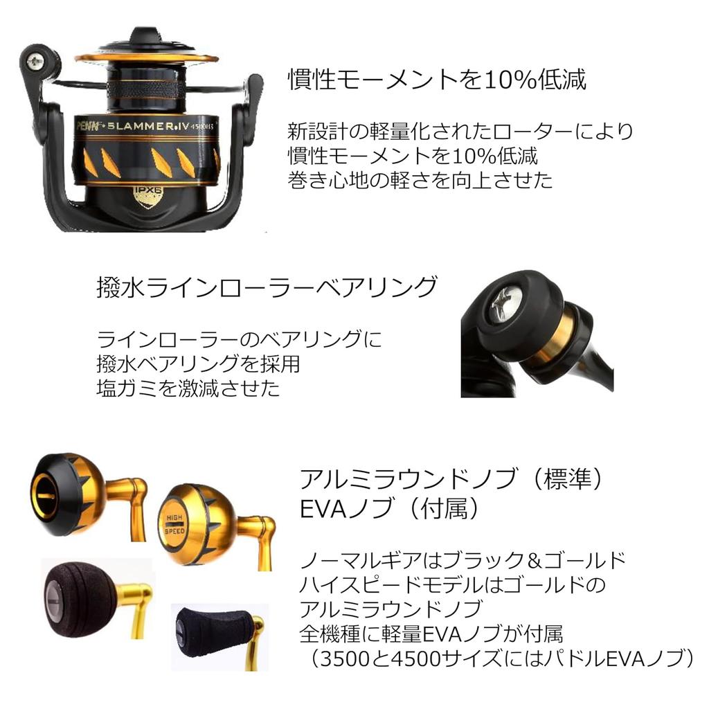 Penn Slammer IV Saltwater Spinning Reel