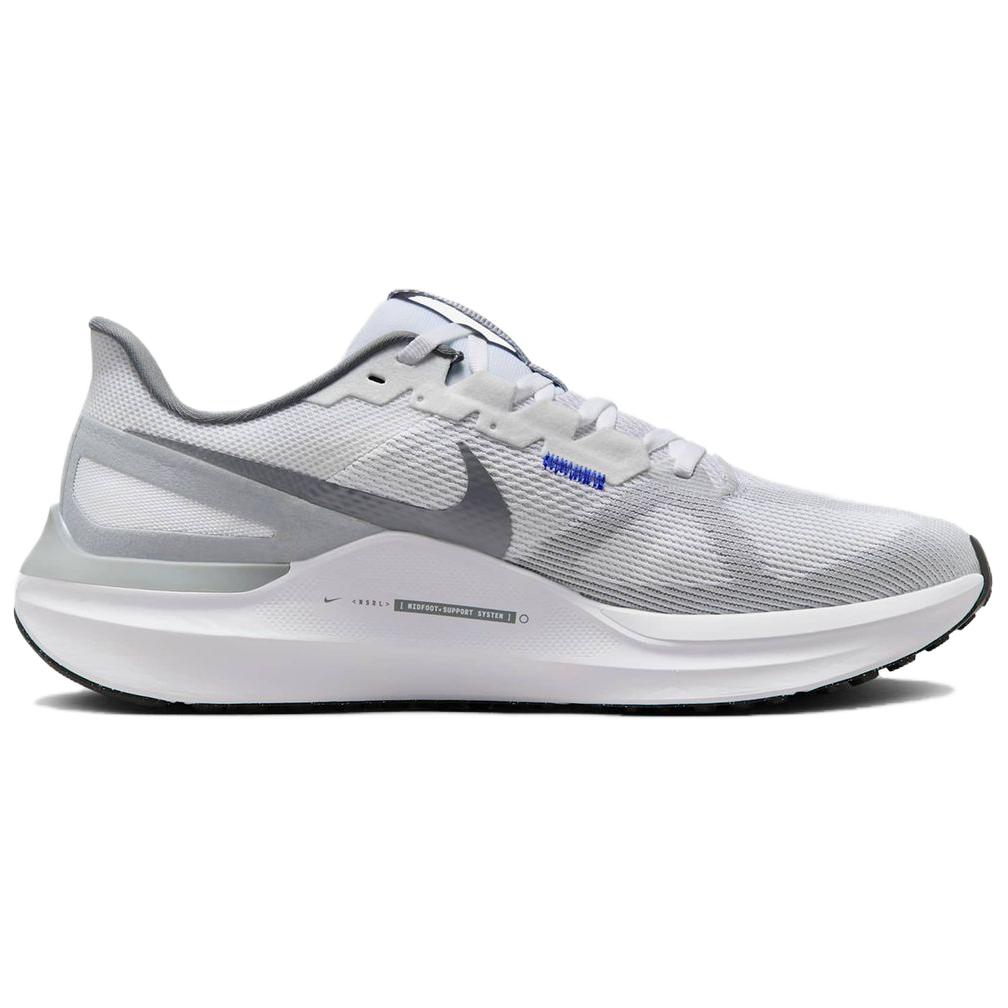 Nike Air Zoom Structure 25 Røygrå Herre Sneakers Hvit Game-Royal Ulvegrå DJ7883-111