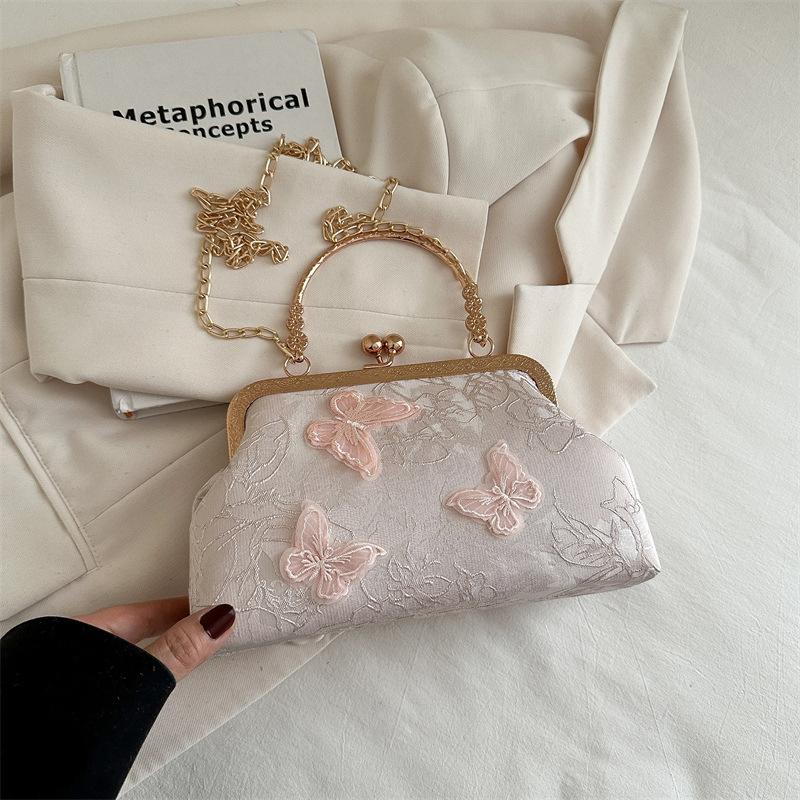 Summer Summer Retro Portable New Chinese Style with Horse Dress Cheongsam Bag Women's 2025 New Messenger Bag