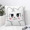 Stilvoll Zuhause Boykisser Alberne Katze Dekoration Kissenbezüge Merch Kissenbezüge mit Reißverschluss Mehrere Größen