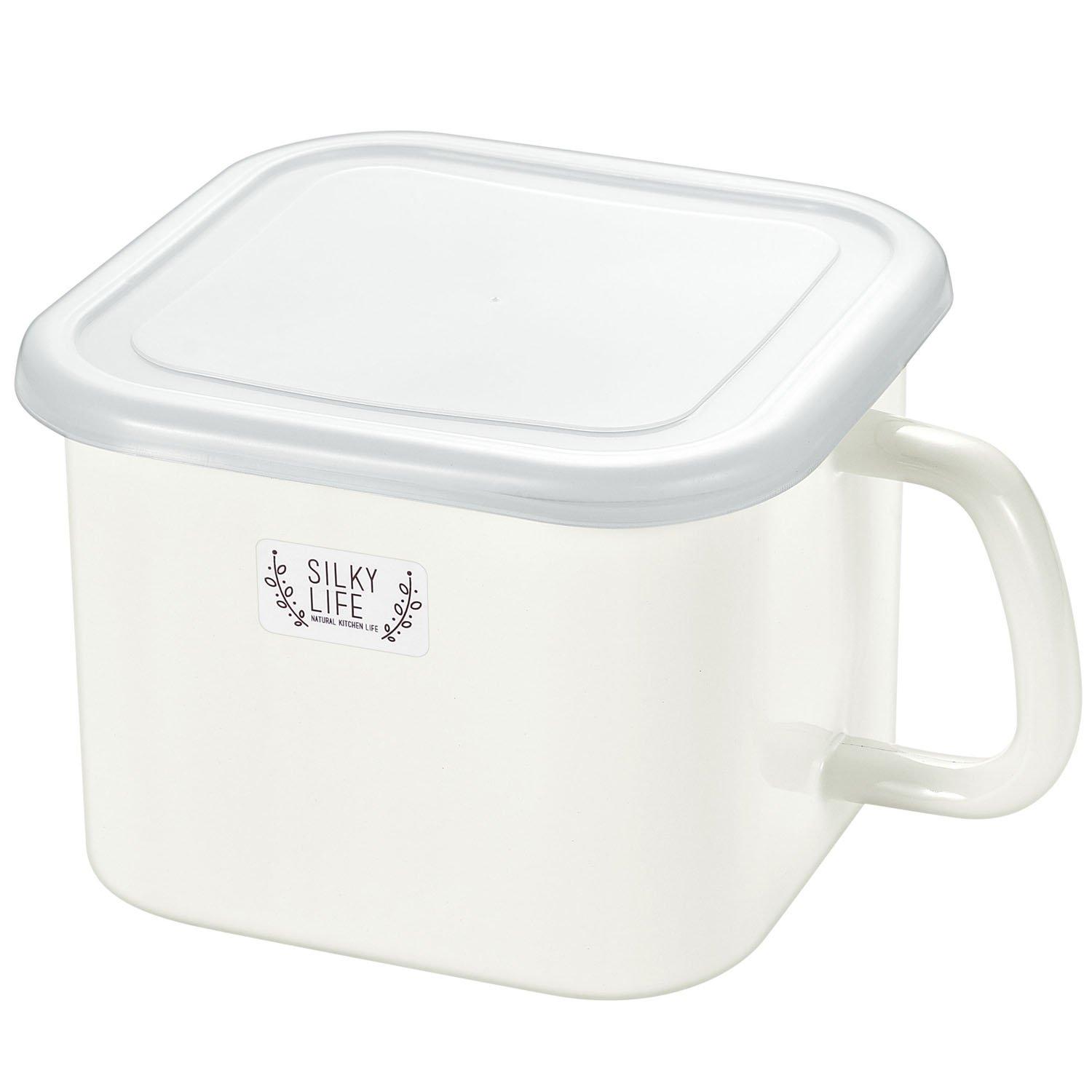 

Hirosho SILKY LIFE Stock Pot with Enamel Lid 165x205xh117mm SLH-004 Size: