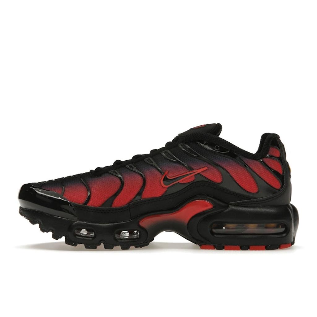 Nike Air Max Plus GS Bred Gradient Kids Sneakers University-Red Black FB8024-600