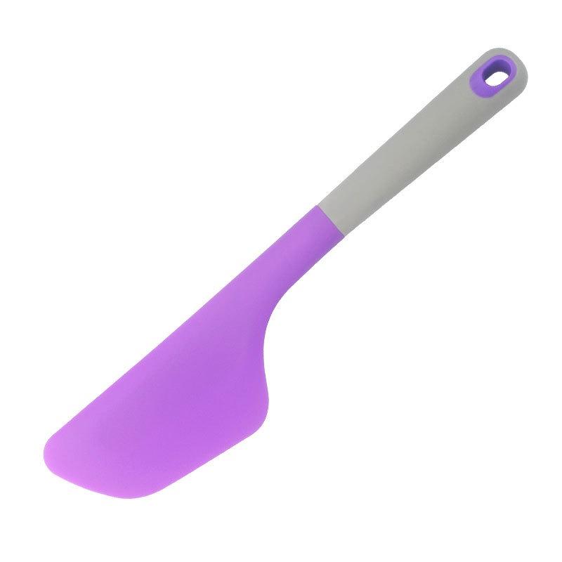 

Large Silicone Cake Spreader-Heat-Resistant, Durable for Home & Commercial Baking, Ideal for Spreading, Mixing & Cutting Creams (Purple,Option14)