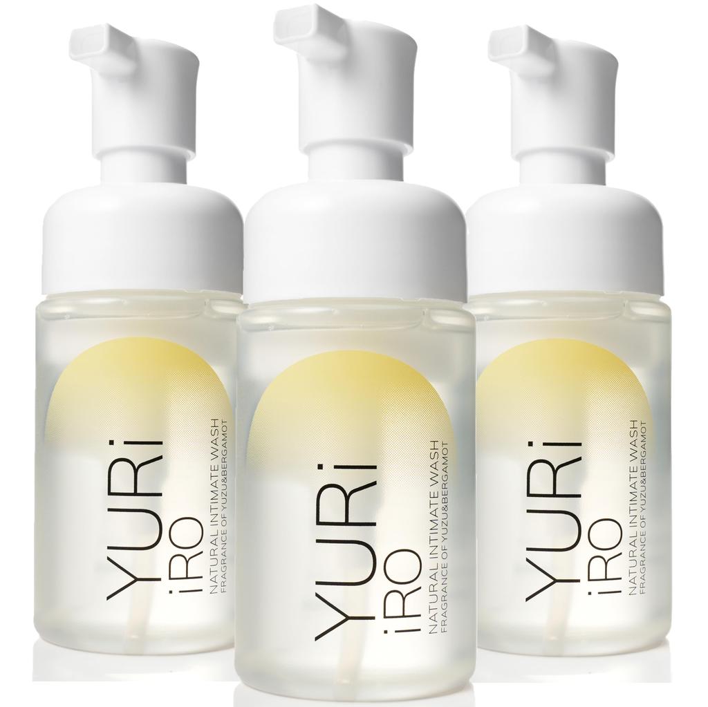 YURiiRO Intimate Wash for Delicate 100ml Yuzu Bergamot Hand Body Lactic Acid by YURiiRO Zones, (Approx. 30-Day Supply), & [Body Wash, Femcare, Soap,