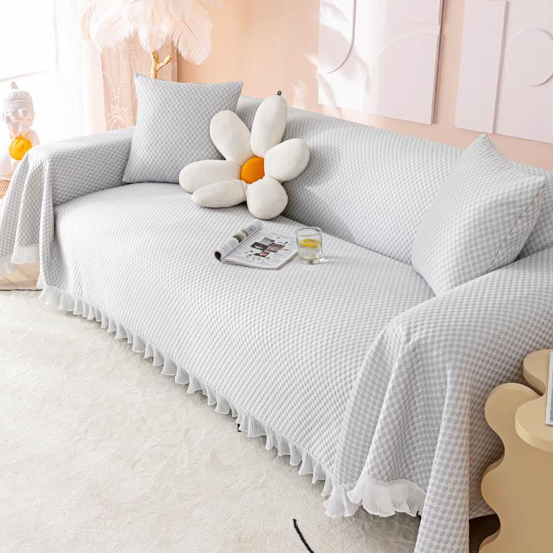 Summer Breathable Sofa Cushion Simple Modern Seat Cushion Sofa Cover Soft and Comfortable Cover Cloth Towel