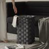 Portable Dirty Laundry Basket Large Clothes Storage Basket for Bedroom Multifunction Organizer Baskets Leather Laundry Container