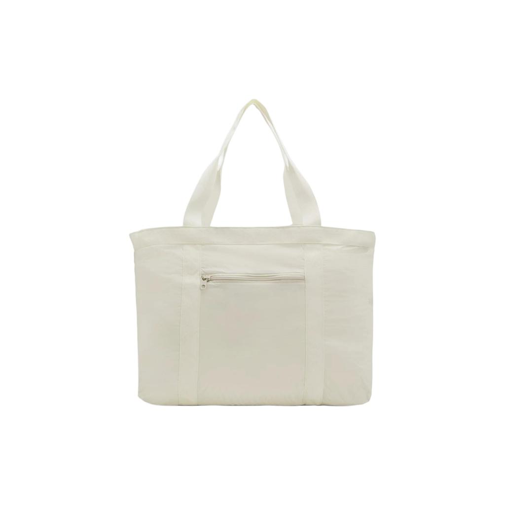 New Under Armour Nylon Tote Bag Shopping Bag Shoulder Bags Handbags Regular Women's White Quartz & Forest Wolf Gray Umber 1381908-114