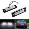 2x LED License Plate Light Lamp For BMW 3' E30 5' E28 E12 7' E23 Z1 63261372766