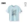 Semir Women's Printed Drop Shoulder T-Shirt