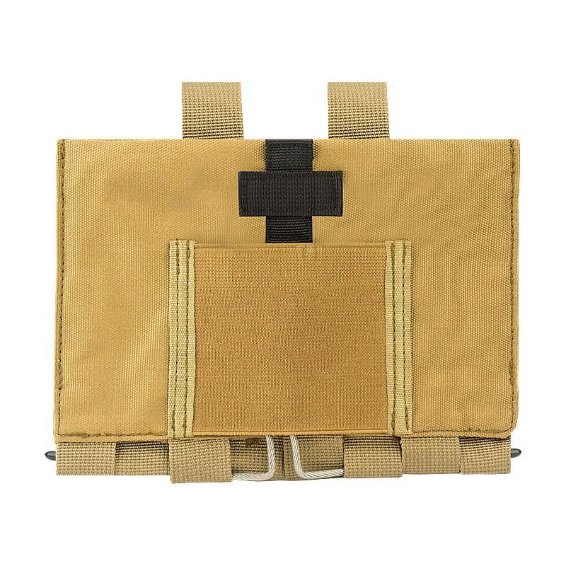 

Outdoor Emergency Bag Molle Quick Release Medical Storage Portable First Aid Multifunctional 14x20cm