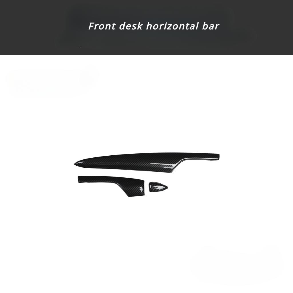 For Cadillac ATSL 2014 2015 2016 2017 Accessories ABS Carbon Fiber Style Decoration Car Interior Trim Stickers Center Console