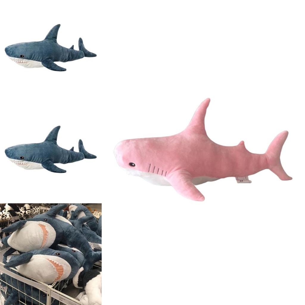 Realistic 3d Shark Stuffed Animal Toy Pillow For Decoration And Kids Gift
