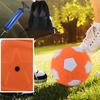 Sport Curve Swerve Football High Visibility Magic Football Toy Rubber Lines Recreational Soccer Balls Gift for Football Training