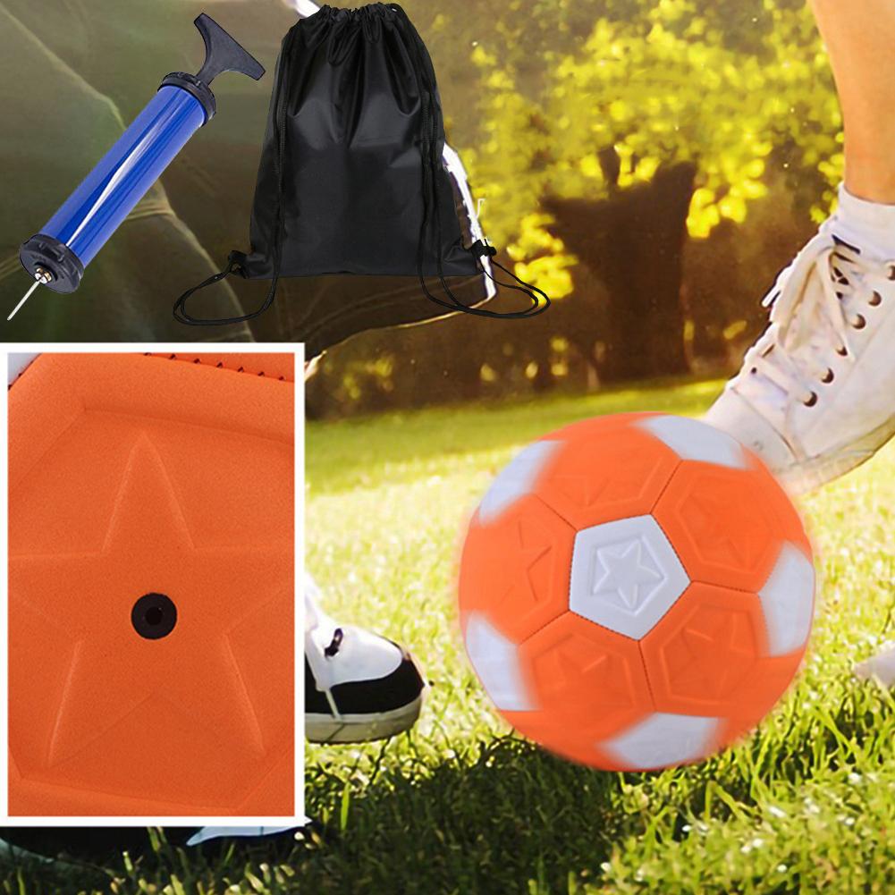 Sport Curve Swerve Football High Visibility Magic Football Toy Rubber Lines Recreational Soccer Balls Gift for Football Training