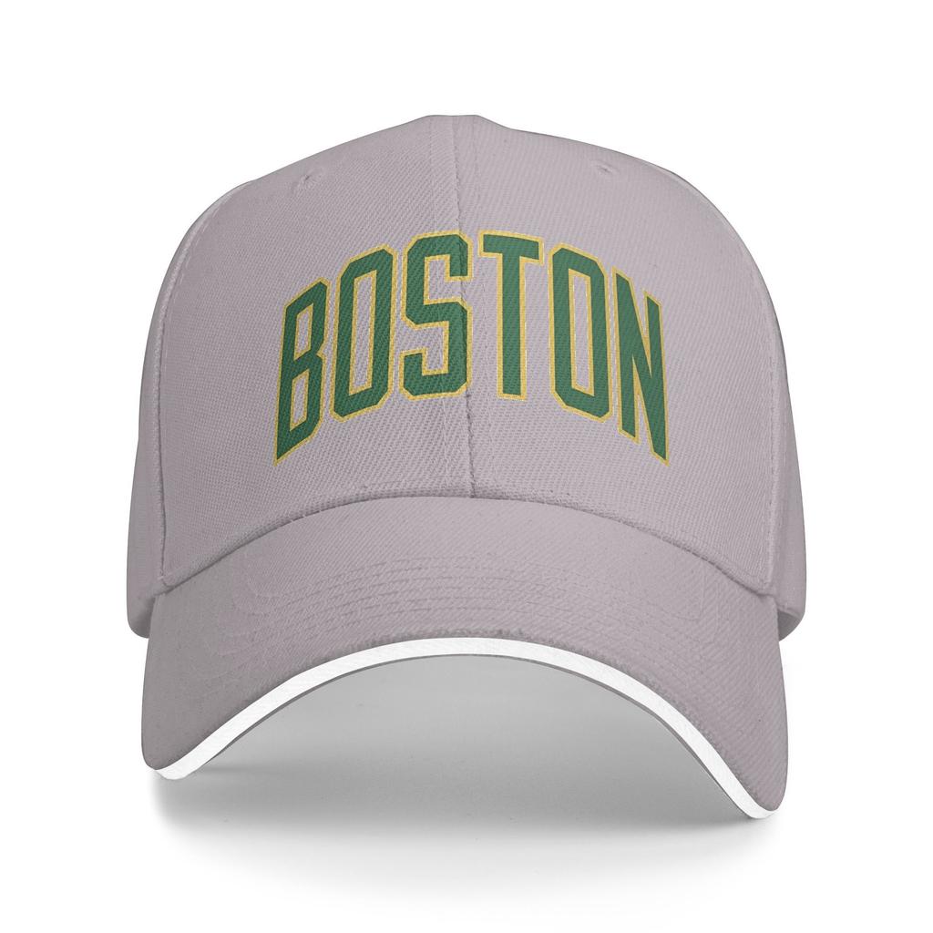 Summer Casual Baseball Cap Green Boston Running Hippie Hip Hop Hats For Couple Women Adjustable  Stylish Baseball Caps