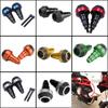 Universelle Motorrad-Sicherheits-Schwarzer Rahmen Sturzpads Anti-Crash-Schutz Silders Motos ATV Zubehör für Honda Yamaha FZ6/600 YZF