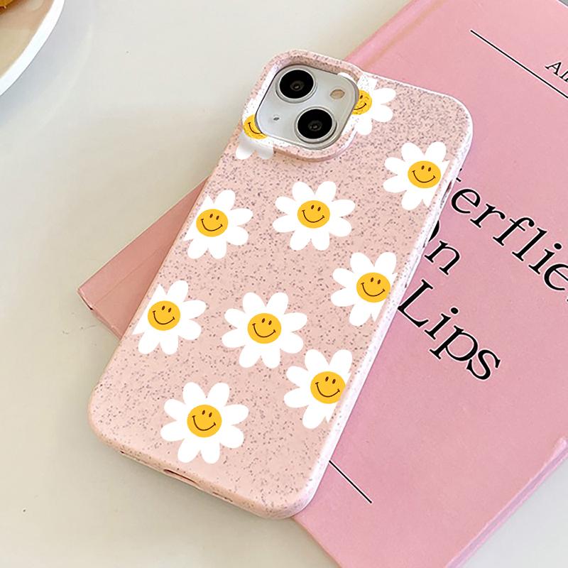 

Чехол для телефона iPhone 16 15 14 13 12 11 Pro Max iPhone 11 13 16 15 14 12 X XS XR 6 7 8 SE iPhone 6 7 8 Plus Разлагаемый чехол из пшеничной соломы iPhone 16 Pro Max розовый