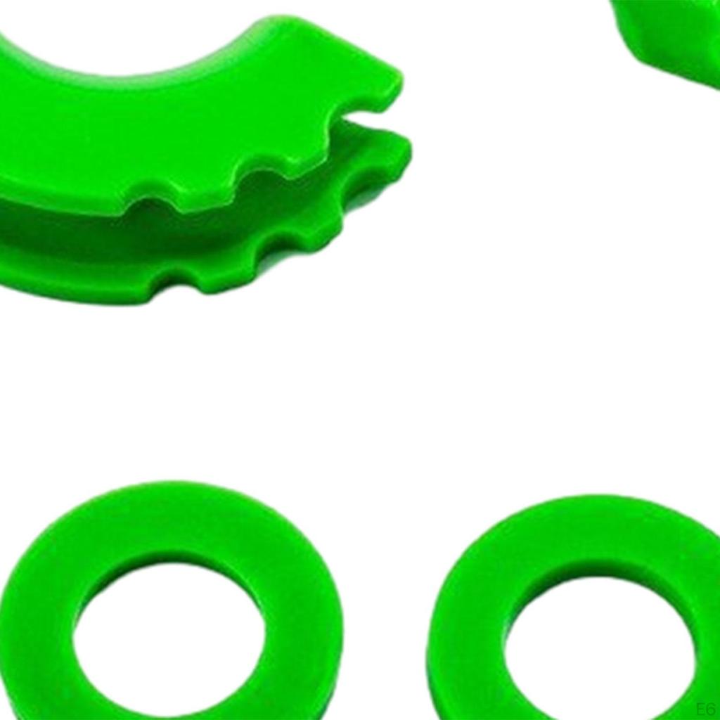 2 Pieces D Ring Shackle Isolators Accessory Portable Replacement Easy Installation Multipurpose Fits