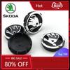 Autó matrica 2025 Új 56/60/65mm 4db Autó stílus Kerékagy sapka SKODA Octavia A7 Fabia Rapid Kodiaq RS Superb Kamiq modellekhez