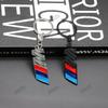 MWPF4 3D Metal Car Keychain For BMW M Logo X1 X2 X3 Key Rings Buckle X4 X5 X6 F48 G80 Key Holder E84 E83 G01 G11 G07 G86 Accessories