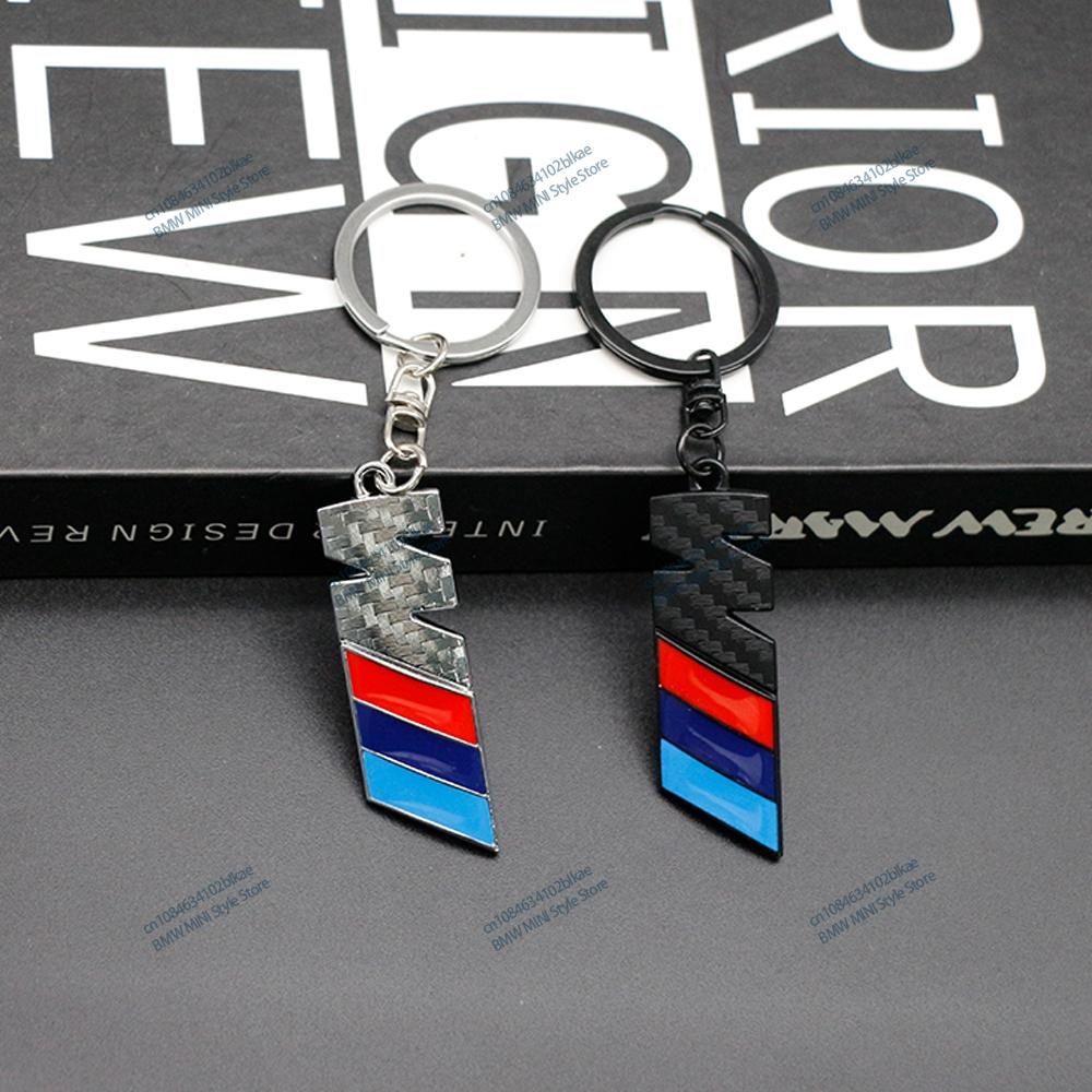 MWPF4 3D Metal Car Keychain For BMW M Logo X1 X2 X3 Key Rings Buckle X4 X5 X6 F48 G80 Key Holder E84 E83 G01 G11 G07 G86 Accessories