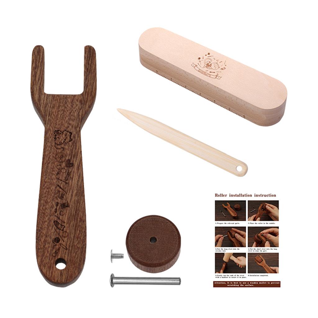 Tailors Clapper Set Quilters Pressing Seam Flattening with Seam Roller, Point Turner Sewing Tool Tailors Hams for Sewing