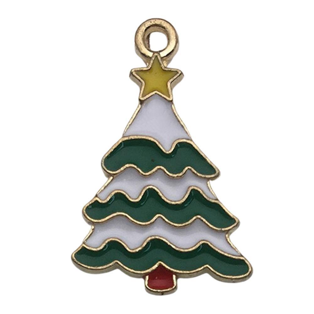 140 Kinds Of Christmas Drips Santa Claus Snowman Snowflake Deer Earrings Bracelet Pendant Diy Jewelry Accessories