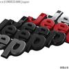 For JEEP Grand Cherokee Compass Wrangler Renegade JK JL Patriot Badge  Auto Stickers Accessories ABS Car Front Grille Emblem