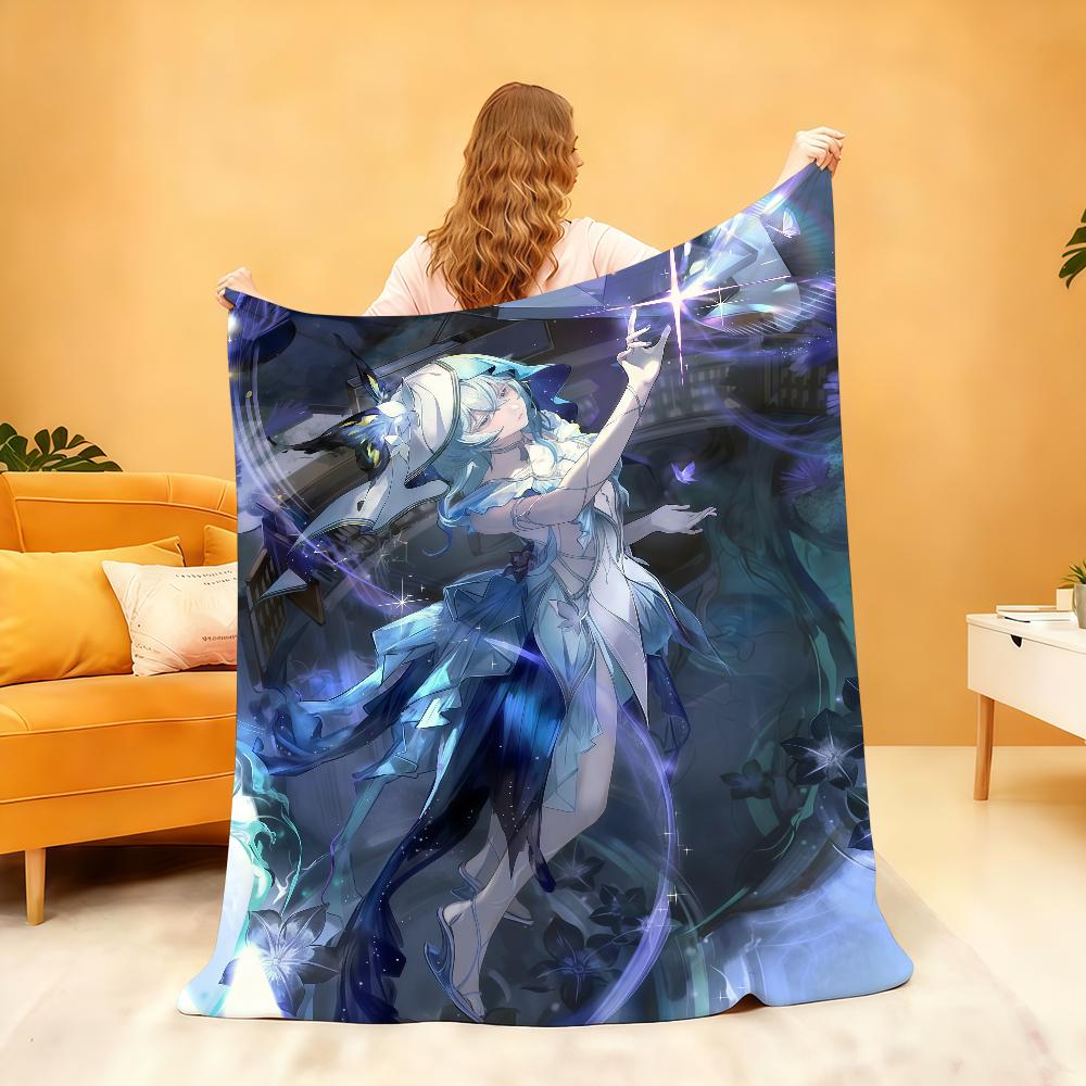 Hot Game The Shore keep er Wuthering Waves Blanket For Soft Throw Blanket for Picnic Bed Sofa Home Bedroom Cozy Warm Comfortable