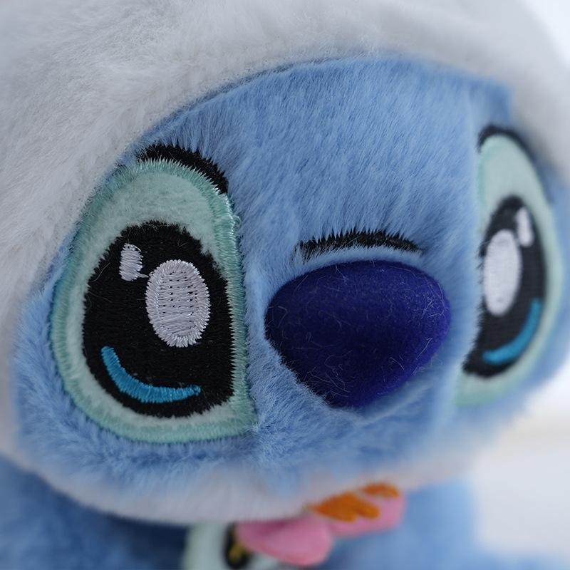 13cm Disney Stitch Keychain Plush Toy Backpack Pendant Decoration Girl Toy Soft And Comfortable Stuffed Doll Boys Birthday Gifts