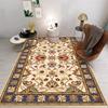 Retro Bohemian Persian Rug Anti-Slip Wear-resistant Carpet Indoor and Outdoor Living Room Bedroom Easy Clean Home Decor Classic